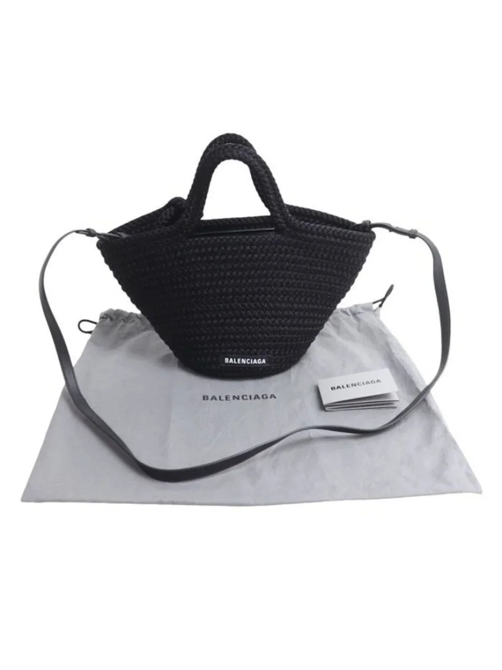 Balenciaga Ibiza Small 2-Way Shoulder Bag Black